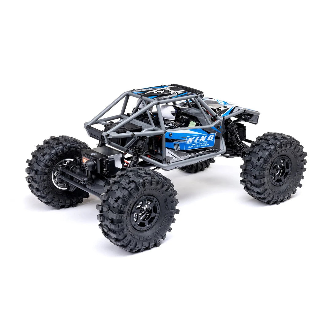 Axial UTB18 Capra 1/18 4WS Rock Crawler, RTR, Blue, AXI-1750T1