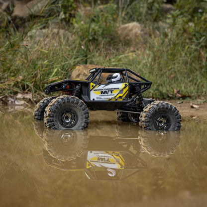 Axial UTB18 Capra 1/18 4WS Rock Crawler, RTR, Yellow, AXI-1750T2