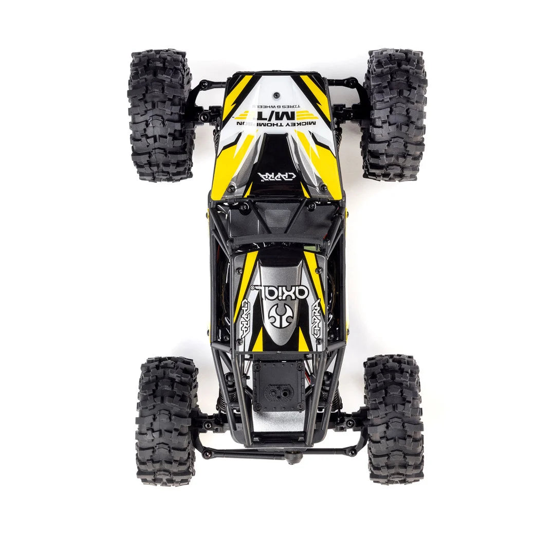 Axial UTB18 Capra 1/18 4WS Rock Crawler, RTR, Yellow, AXI-1750T2