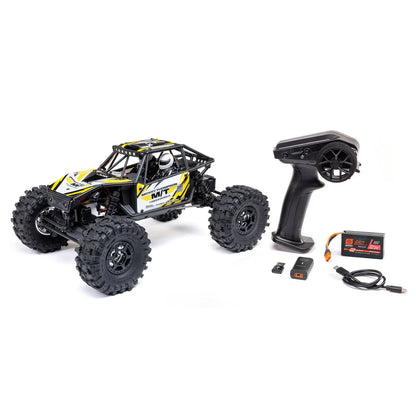 Axial UTB18 Capra 1/18 4WS Rock Crawler, RTR, Yellow, AXI-1750T2