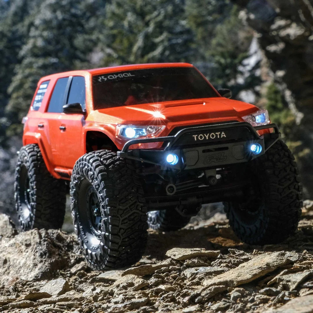 Axial SCX24 2024 Toyota 4Runner 1/24 Crawler RTR, Orange, AXI-2035T1
