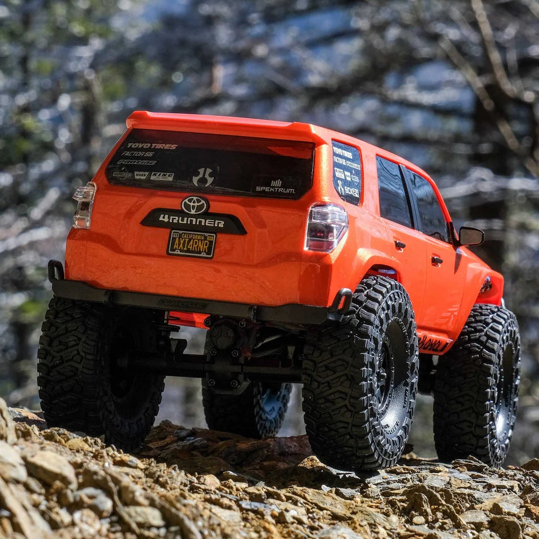 Axial SCX24 2024 Toyota 4Runner 1/24 Crawler RTR, Orange, AXI-2035T1
