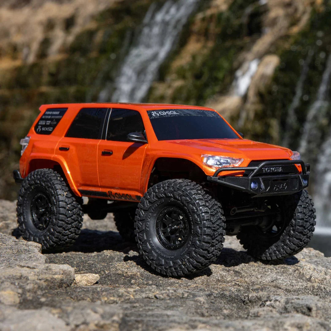 Axial SCX24 2024 Toyota 4Runner 1/24 Crawler RTR, Orange, AXI-2035T1