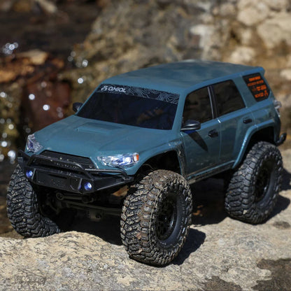 Axial SCX24 2024 Toyota 4Runner 1/24 Crawler RTR, Gun Metal Gray, AXI-2035T2