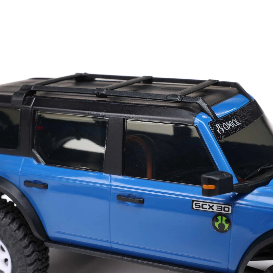 Axial SCX30 Ford Bronco 1/30 Rock Crawler, RTR, Blue