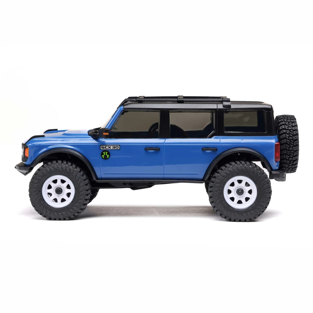 Axial SCX30 Ford Bronco 1/30 Rock Crawler, RTR, Blue