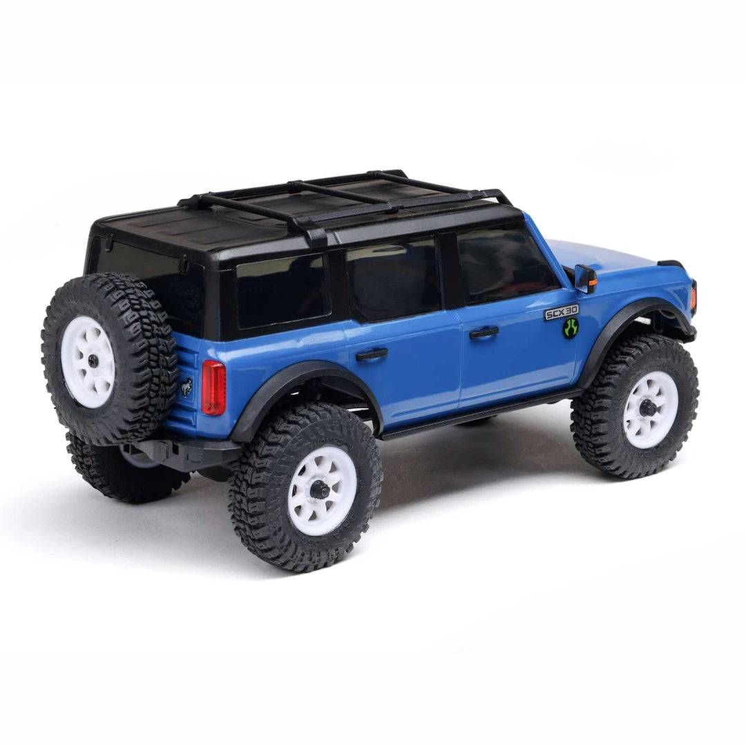 Axial SCX30 Ford Bronco 1/30 Rock Crawler, RTR, Blue