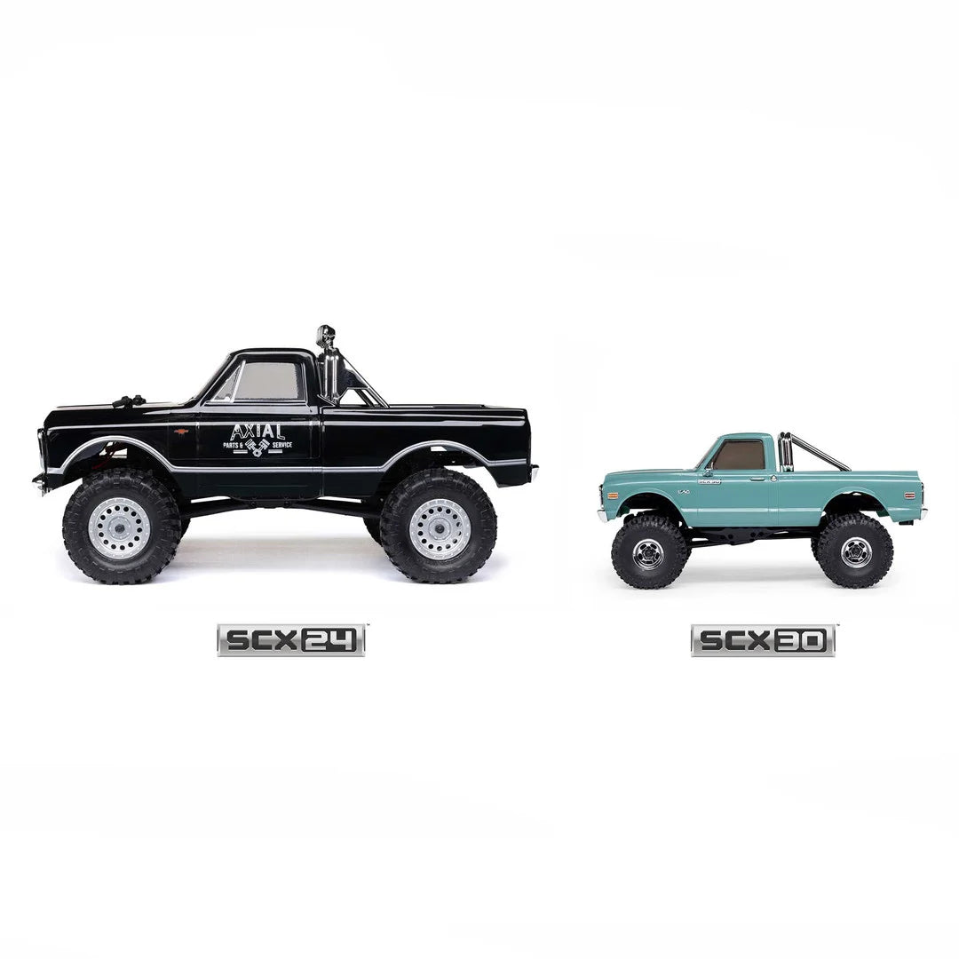 Axial SCX30 Chevrolet K10 1/30 RTR Rock Crawler, Green