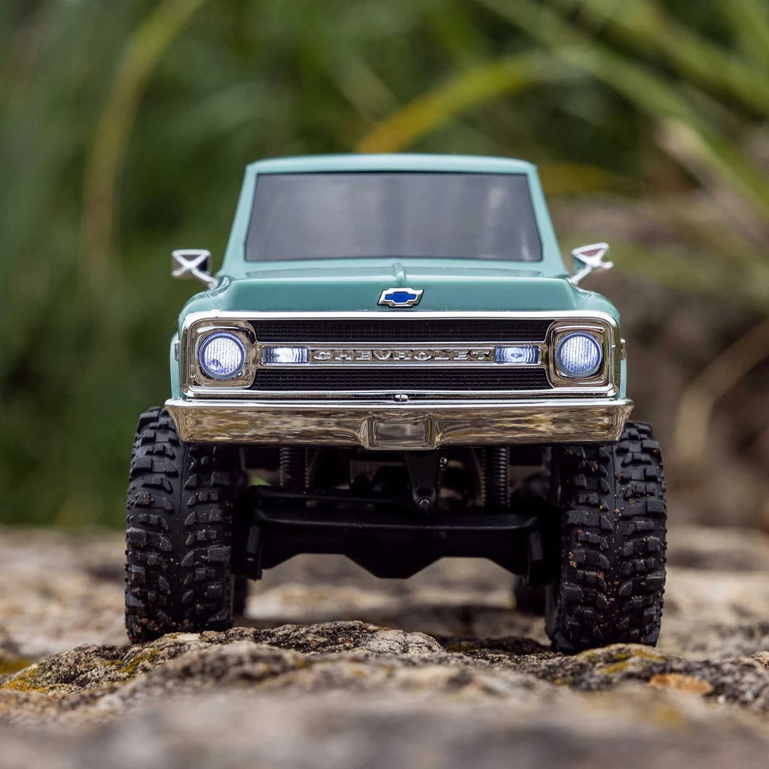 Axial SCX30 Chevrolet K10 1/30 RTR Rock Crawler, Green