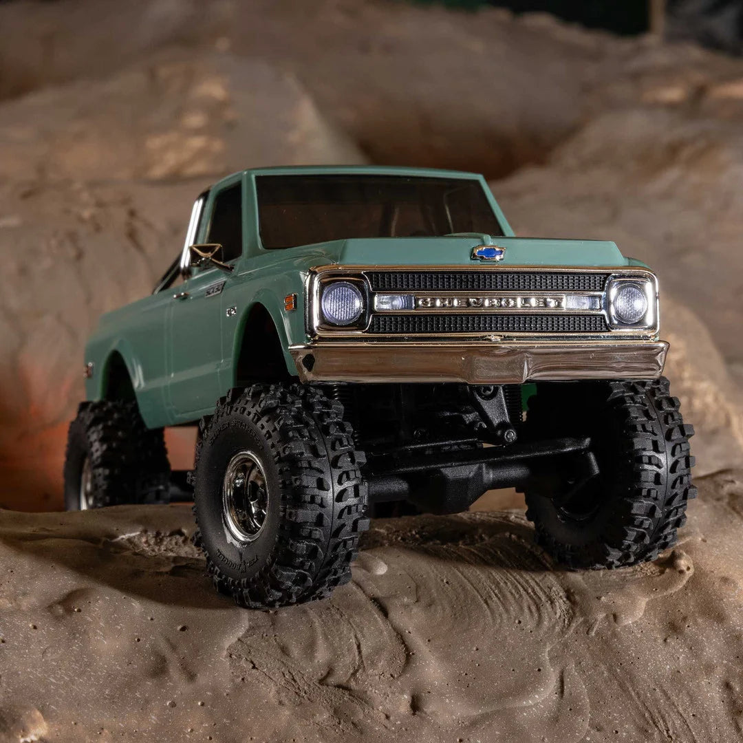 Axial SCX30 Chevrolet K10 1/30 RTR Rock Crawler, Green