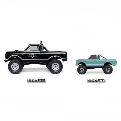Axial SCX30 Chevrolet K10 1/30 RTR Rock Crawler, Black