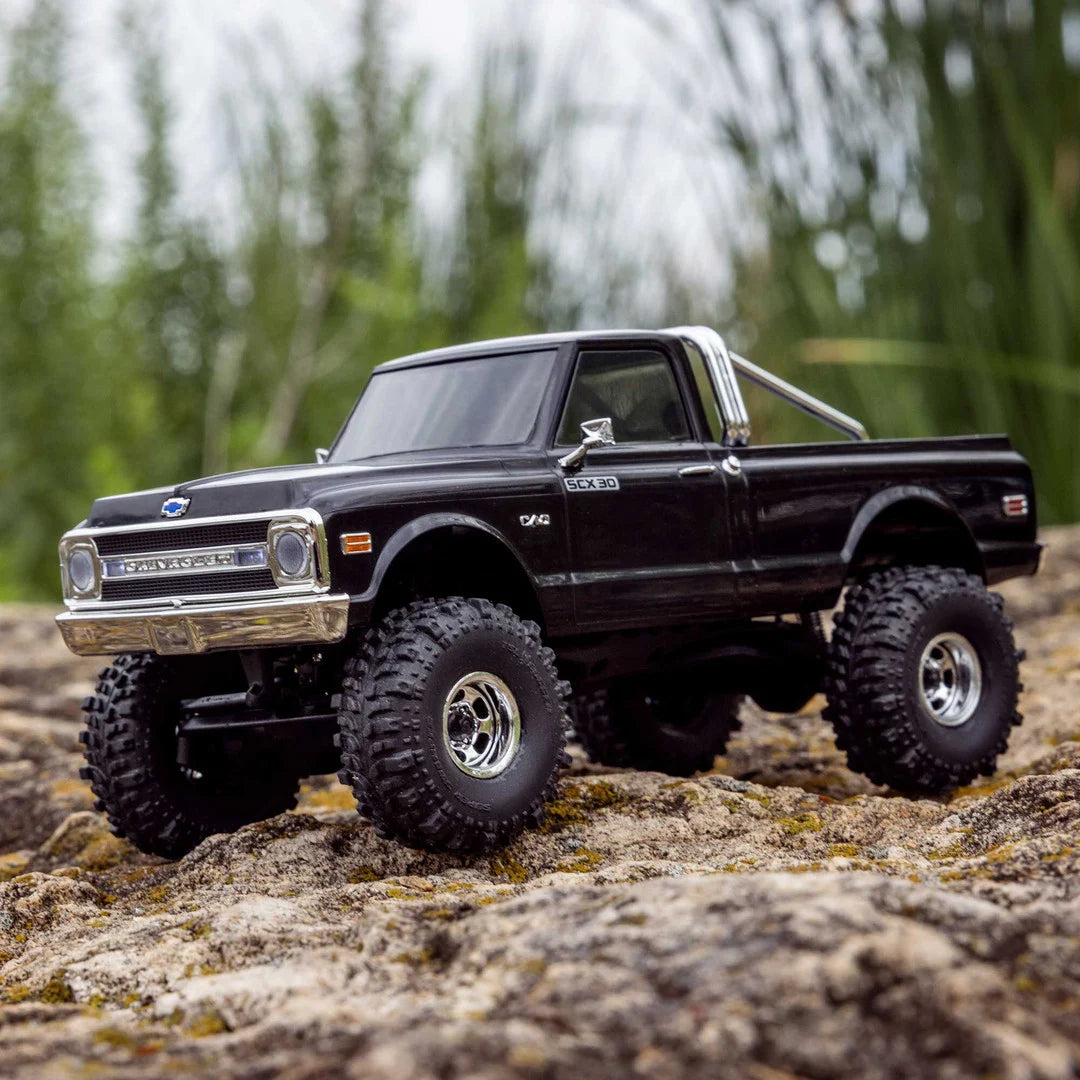 Axial SCX30 Chevrolet K10 1/30 RTR Rock Crawler, Black