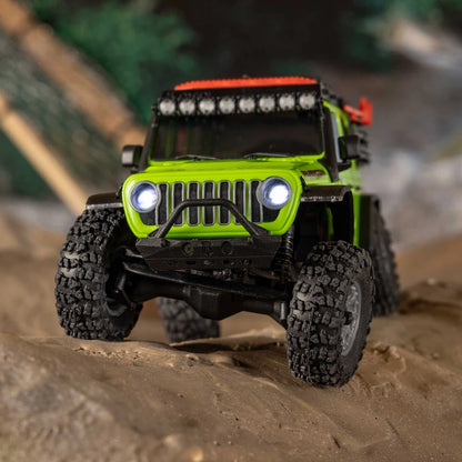 Axial SCX30 Jeep Wrangler JLU 1/30 Brushed Rock Crawler, RTR, Green