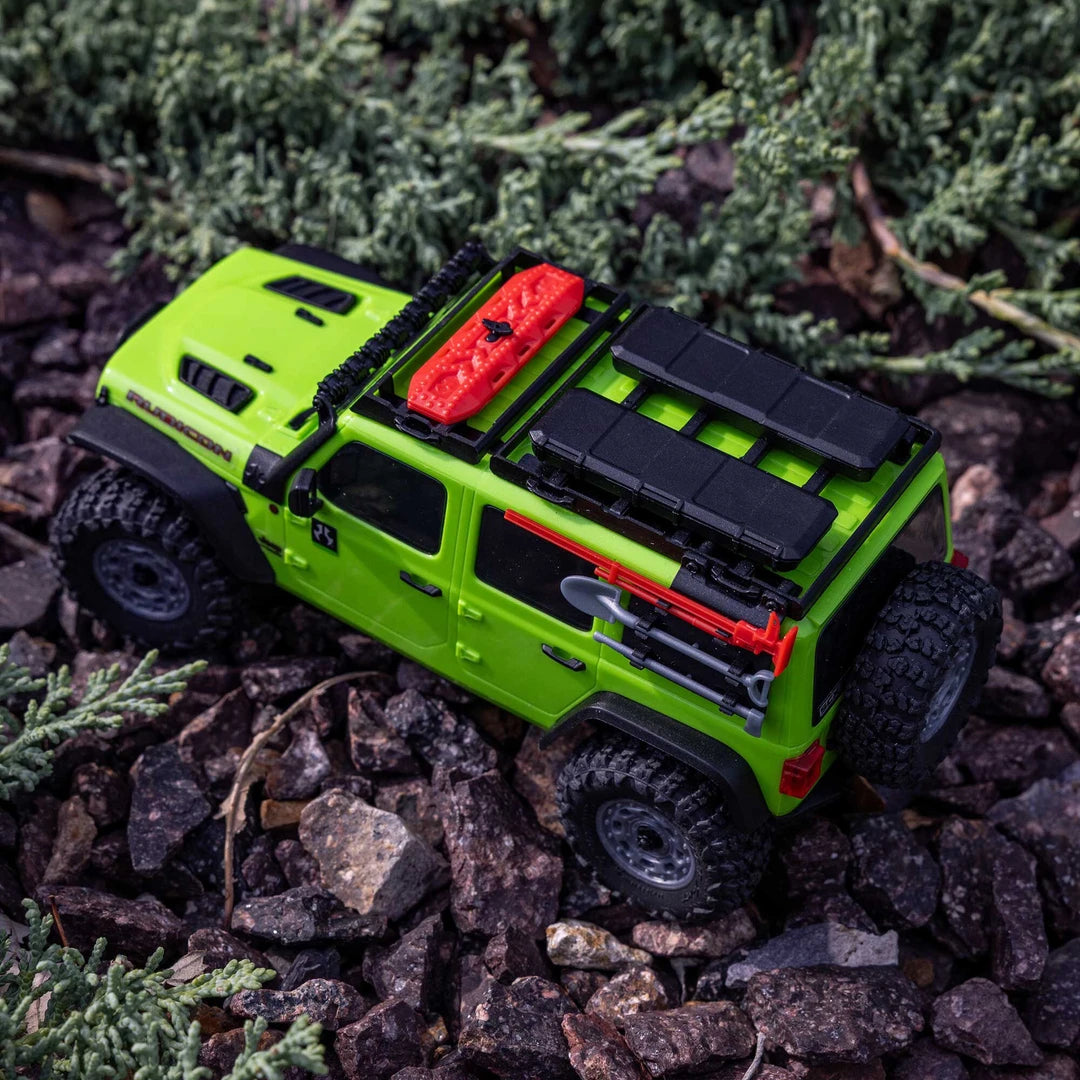 Axial SCX30 Jeep Wrangler JLU 1/30 Brushed Rock Crawler, RTR, Green