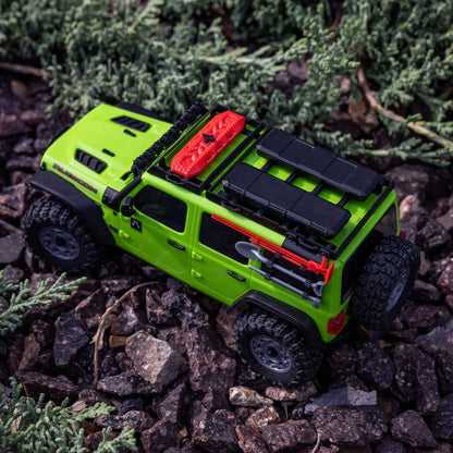 Axial SCX30 Jeep Wrangler JLU 1/30 Brushed Rock Crawler, RTR, Green