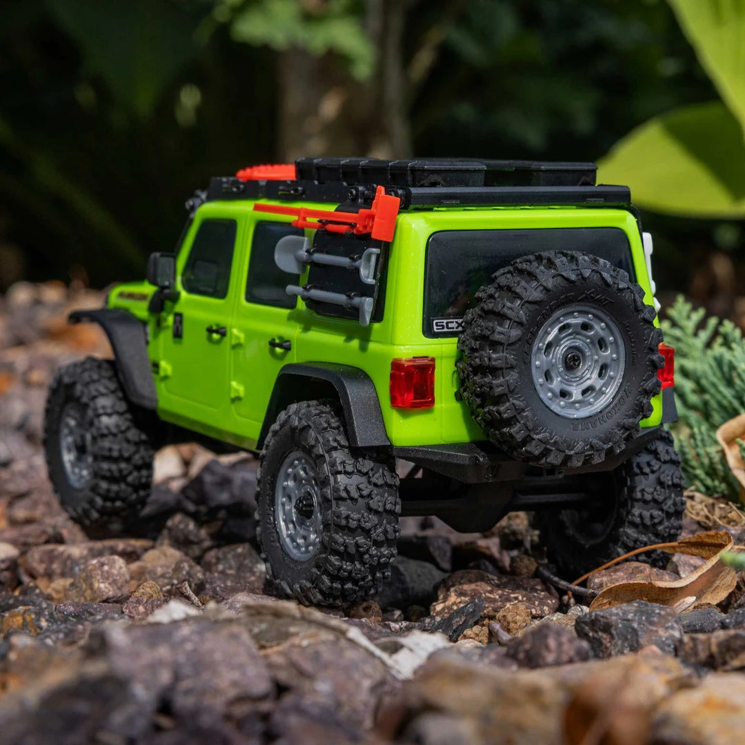 Axial SCX30 Jeep Wrangler JLU 1/30 Brushed Rock Crawler, RTR, Green
