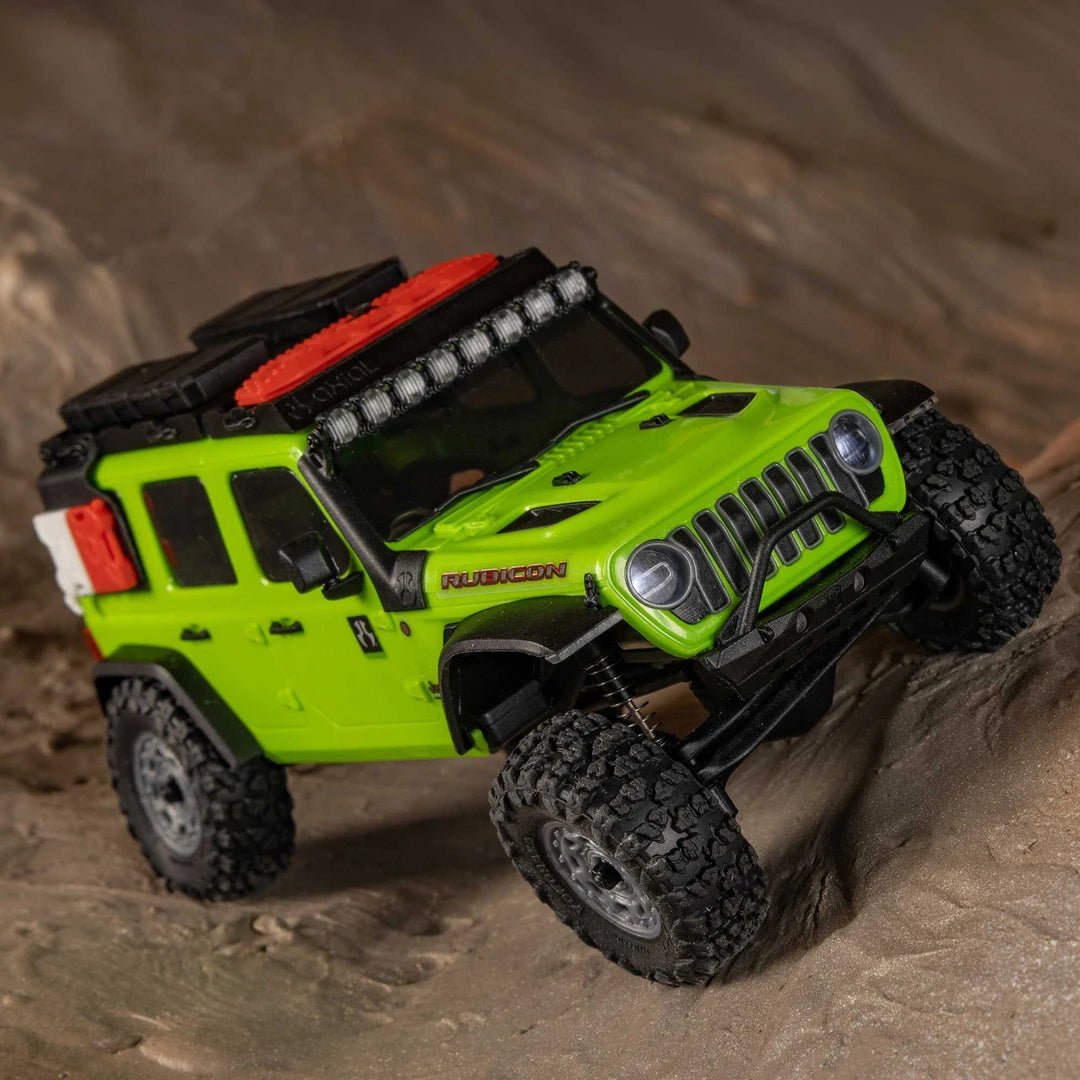 Axial SCX30 Jeep Wrangler JLU 1/30 Brushed Rock Crawler, RTR, Green