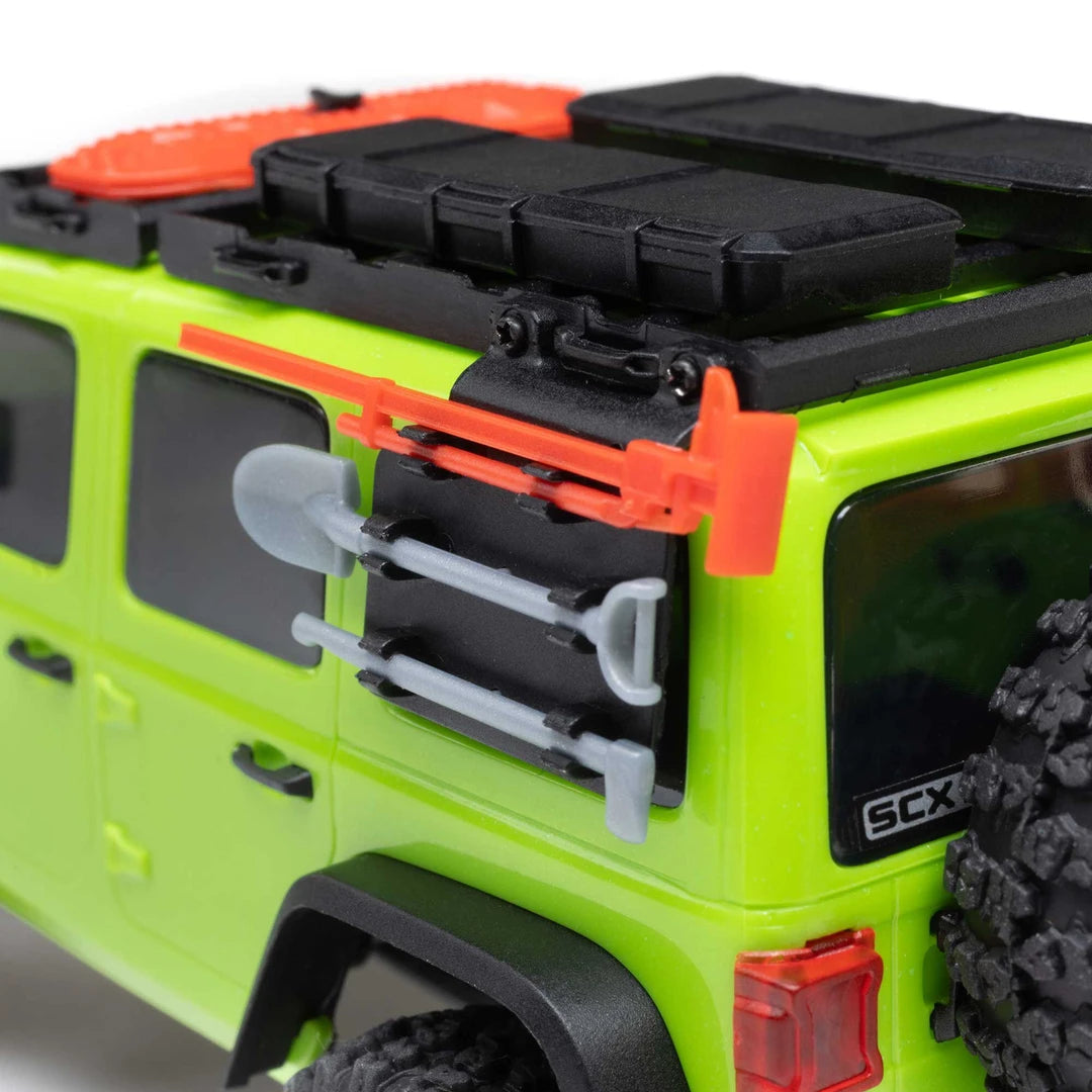 Axial SCX30 Jeep Wrangler JLU 1/30 Brushed Rock Crawler, RTR, Green