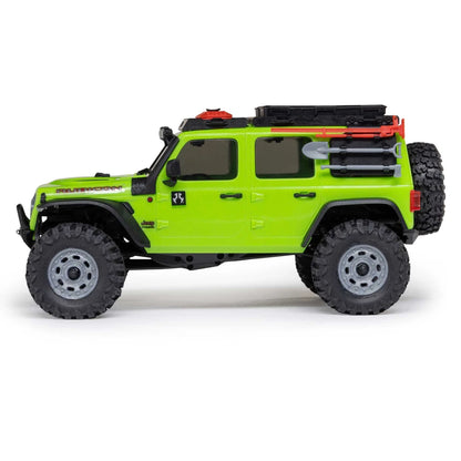 Axial SCX30 Jeep Wrangler JLU 1/30 Brushed Rock Crawler, RTR, Green