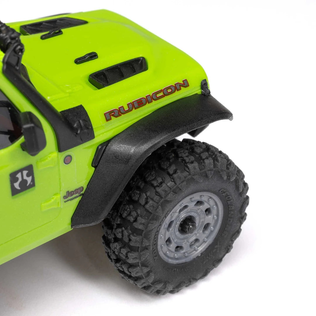Axial SCX30 Jeep Wrangler JLU 1/30 Brushed Rock Crawler, RTR, Green