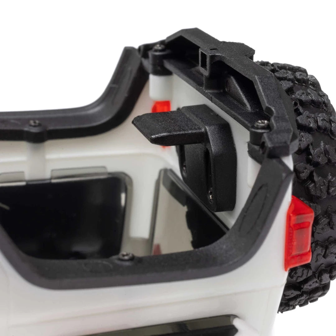 Axial SCX30 Jeep Wrangler JLU 1/30 Brushed Rock Crawler, RTR, White