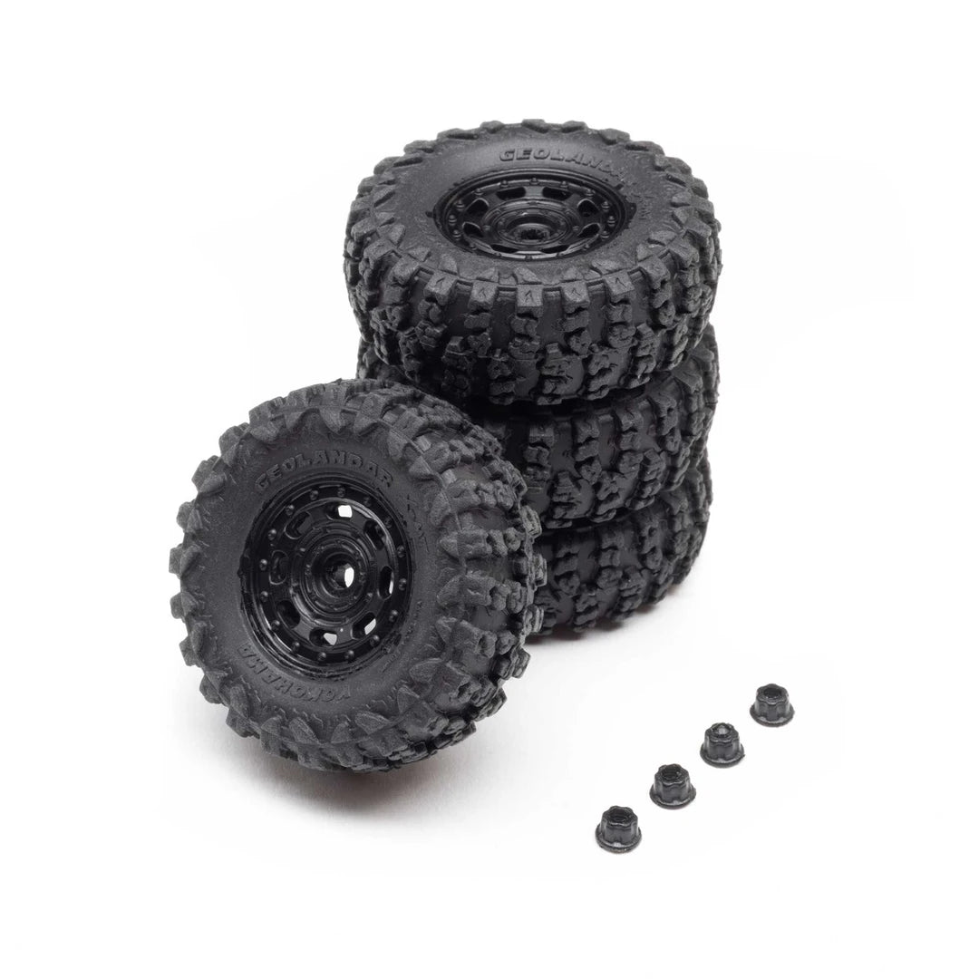 Axial SCX30 Jeep Wrangler JLU 1/30 Brushed Rock Crawler, RTR, White