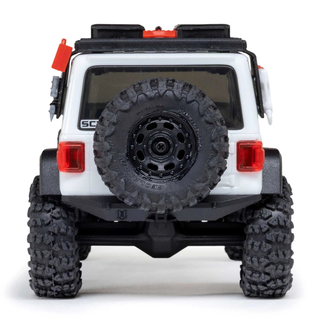 Axial SCX30 Jeep Wrangler JLU 1/30 Brushed Rock Crawler, RTR, White