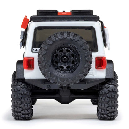 Axial SCX30 Jeep Wrangler JLU 1/30 Brushed Rock Crawler, RTR, White