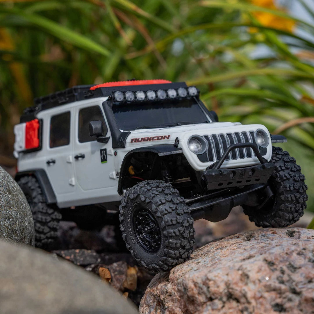 Axial SCX30 Jeep Wrangler JLU 1/30 Brushed Rock Crawler, RTR, White