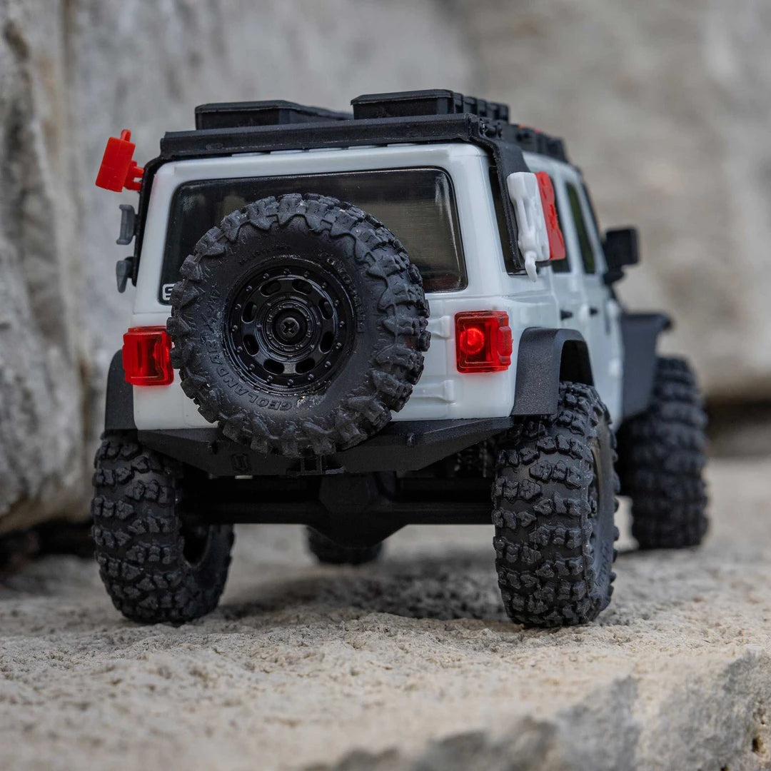 Axial SCX30 Jeep Wrangler JLU 1/30 Brushed Rock Crawler, RTR, White