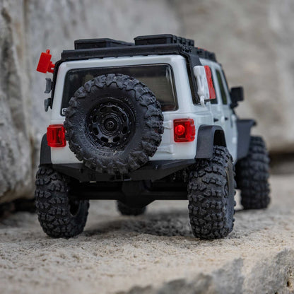 Axial SCX30 Jeep Wrangler JLU 1/30 Brushed Rock Crawler, RTR, White