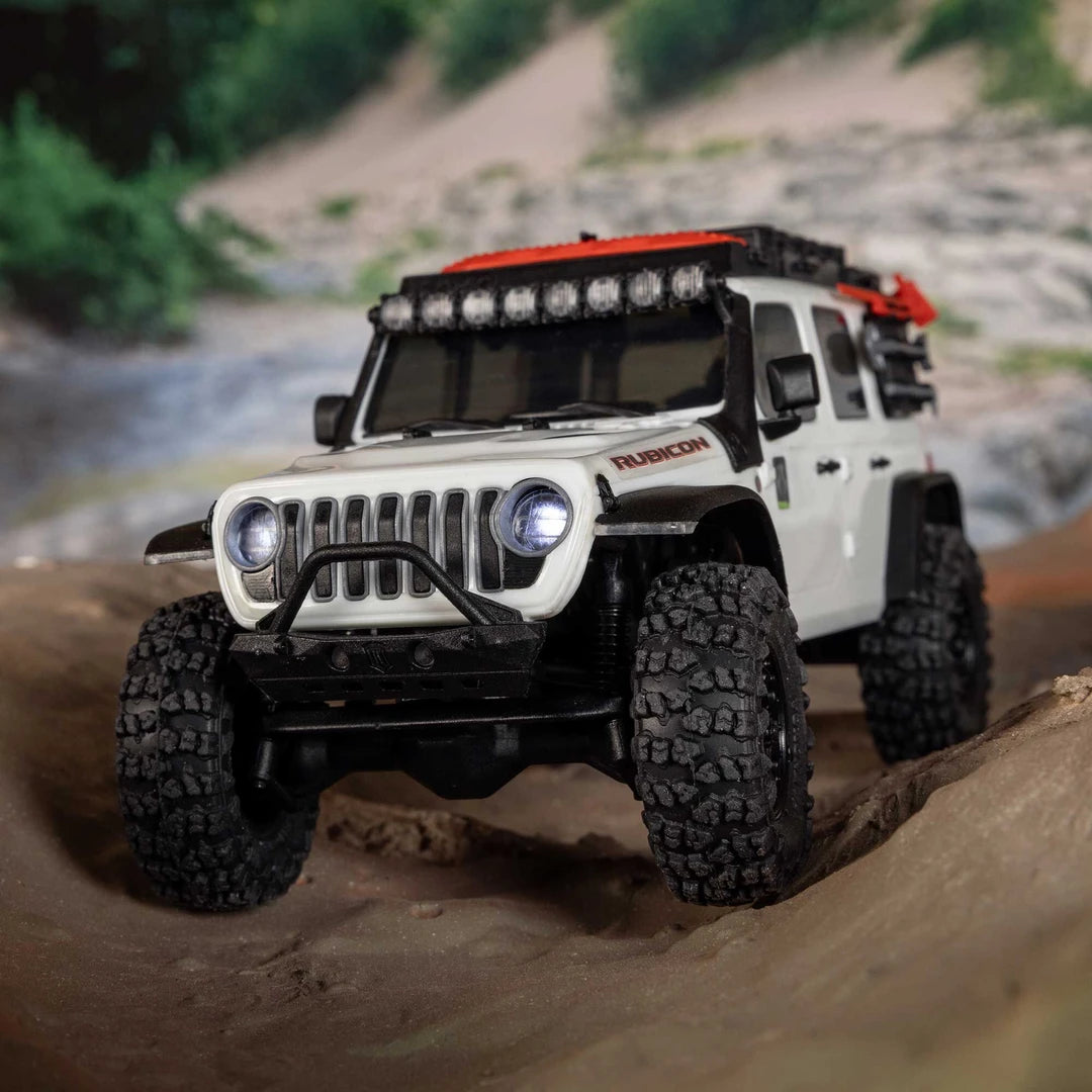 Axial SCX30 Jeep Wrangler JLU 1/30 Brushed Rock Crawler, RTR, White