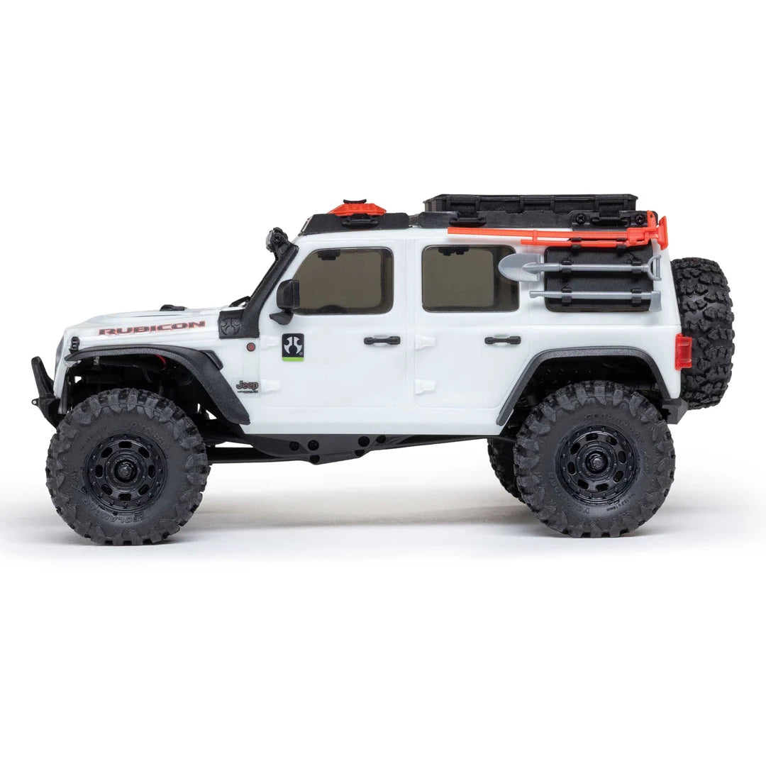 Axial SCX30 Jeep Wrangler JLU 1/30 Brushed Rock Crawler, RTR, White