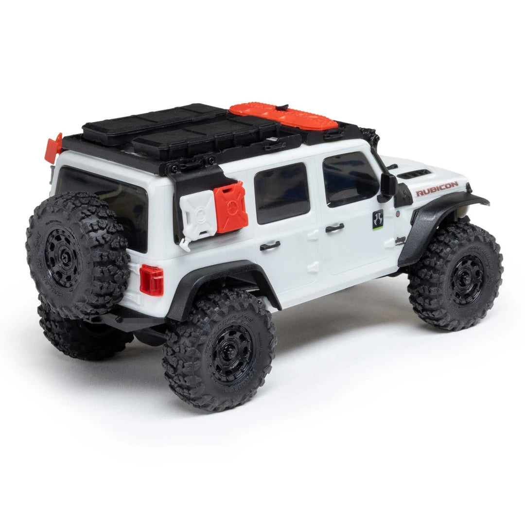 Axial SCX30 Jeep Wrangler JLU 1/30 Brushed Rock Crawler, RTR, White