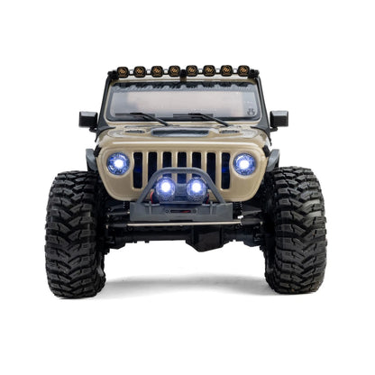 Axial SCX10 III Motobilt Valyrian Jeep JT Gladiator 1/10 4X4 Rock Crawler RTR, Tan
