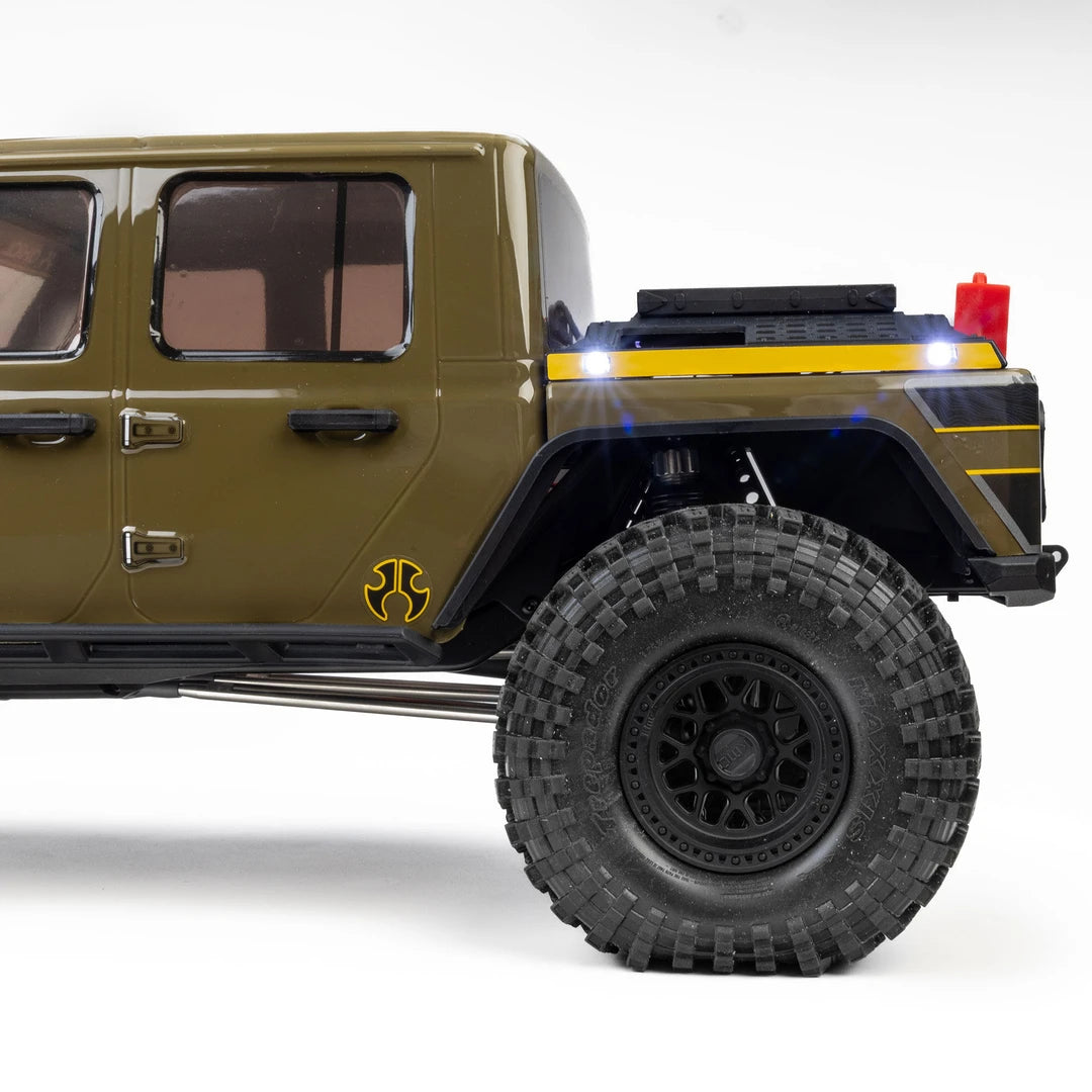Axial SCX10 III Motobilt Valyrian Jeep JT Gladiator 1/10 4X4 Rock Crawler RTR, Green