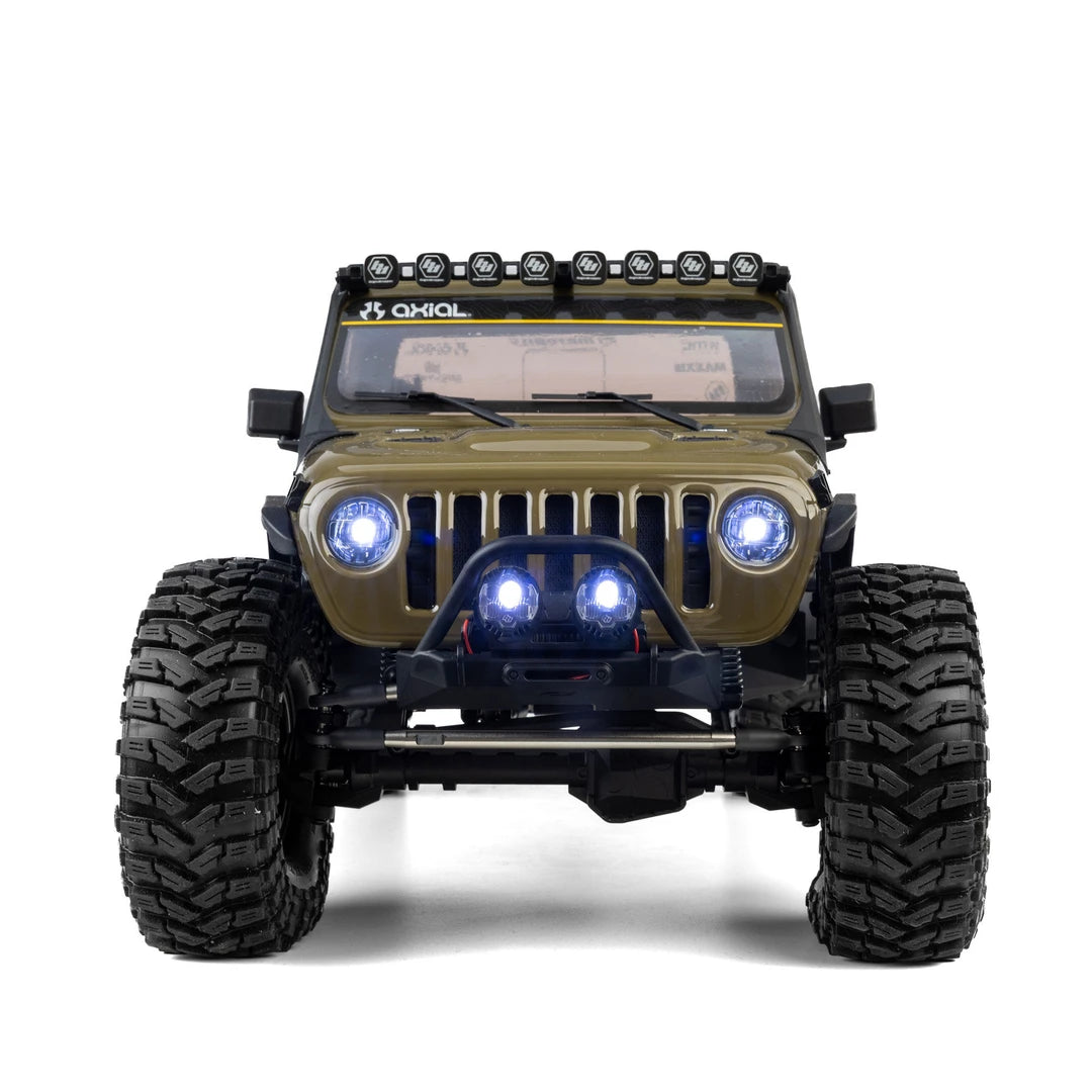 Axial SCX10 III Motobilt Valyrian Jeep JT Gladiator 1/10 4X4 Rock Crawler RTR, Green