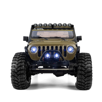 Axial SCX10 III Motobilt Valyrian Jeep JT Gladiator 1/10 4X4 Rock Crawler RTR, Green