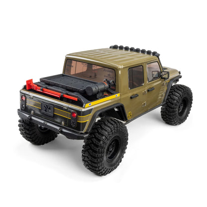 Axial SCX10 III Motobilt Valyrian Jeep JT Gladiator 1/10 4X4 Rock Crawler RTR, Green