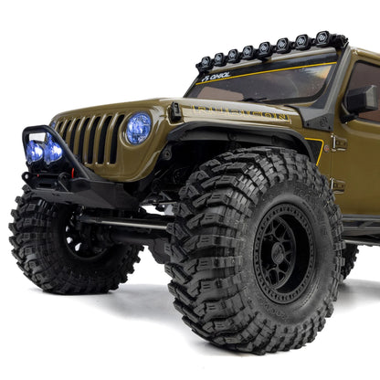 Axial SCX10 III Motobilt Valyrian Jeep JT Gladiator 1/10 4X4 Rock Crawler RTR, Green