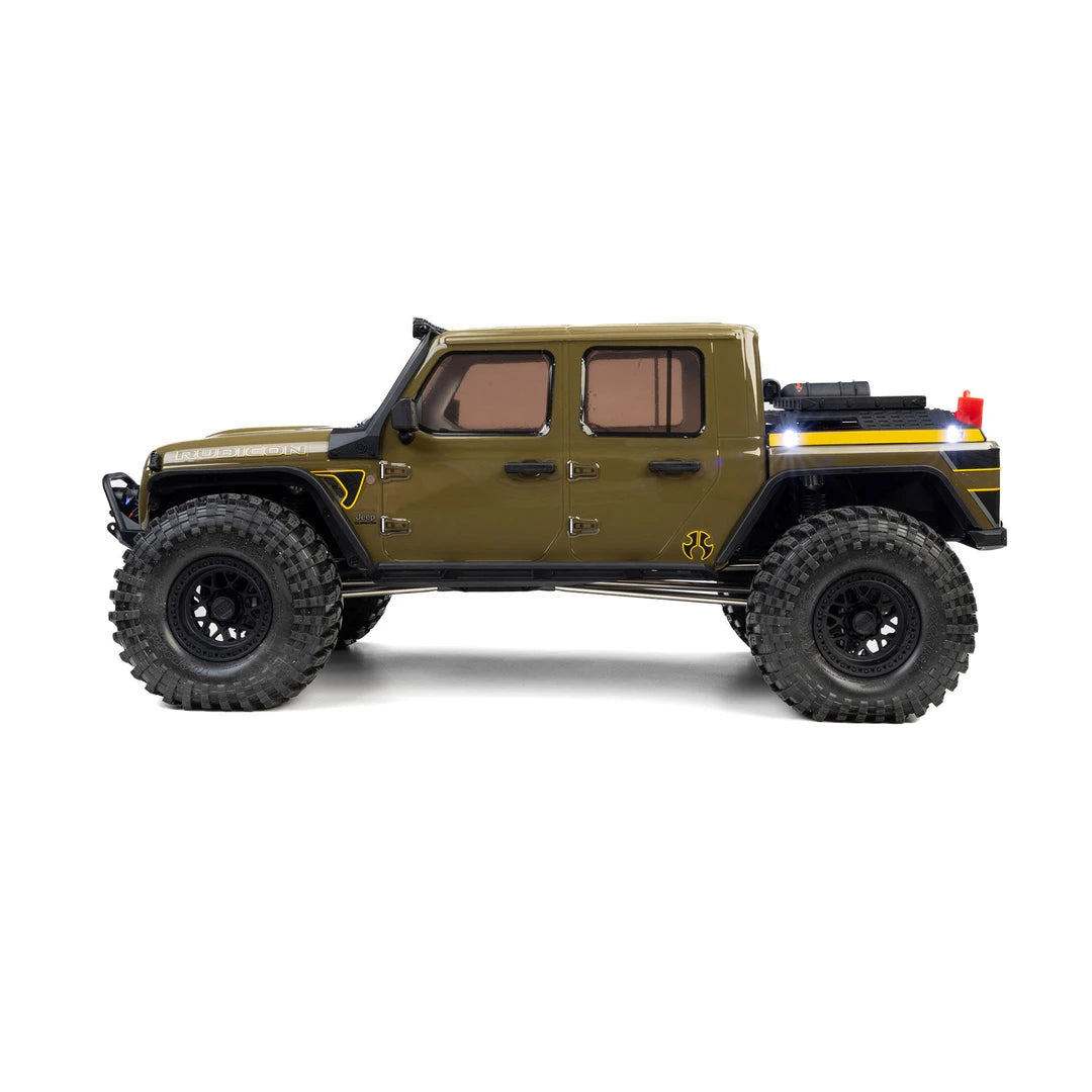 Axial SCX10 III Motobilt Valyrian Jeep JT Gladiator 1/10 4X4 Rock Crawler RTR, Green