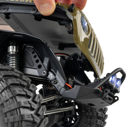 Axial SCX10 III Motobilt Valyrian Jeep JT Gladiator 1/10 4X4 Rock Crawler RTR, Green