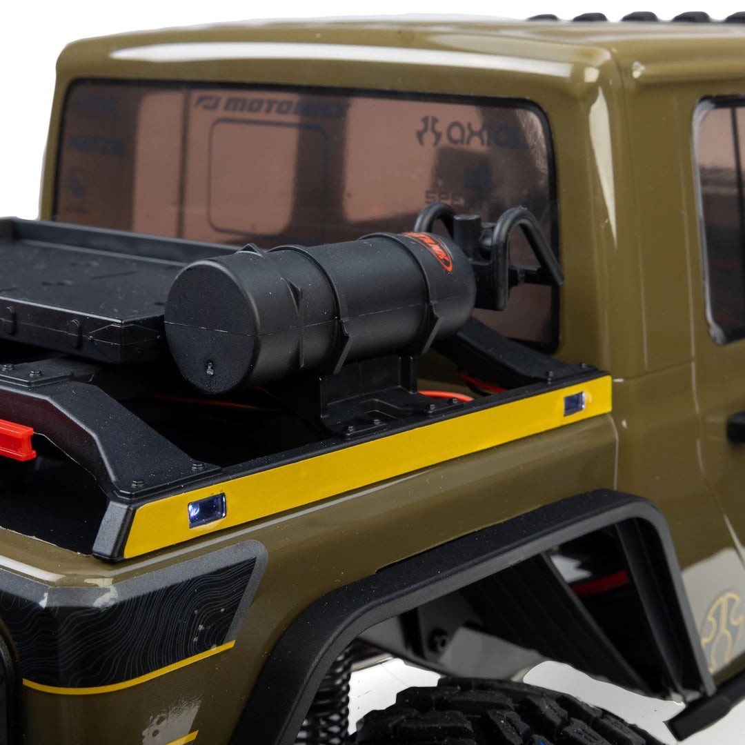 Axial SCX10 III Motobilt Valyrian Jeep JT Gladiator 1/10 4X4 Rock Crawler RTR, Green
