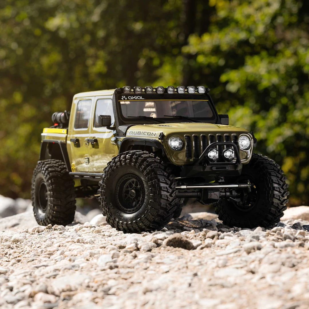 Axial SCX10 III Motobilt Valyrian Jeep JT Gladiator 1/10 4X4 Rock Crawler RTR, Green