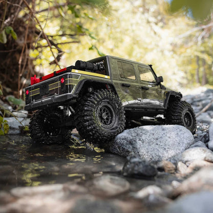 Axial SCX10 III Motobilt Valyrian Jeep JT Gladiator 1/10 4X4 Rock Crawler RTR, Green