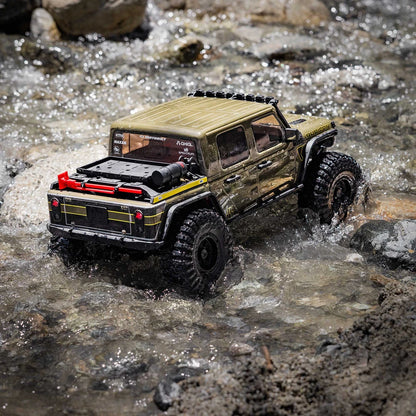 Axial SCX10 III Motobilt Valyrian Jeep JT Gladiator 1/10 4X4 Rock Crawler RTR, Green
