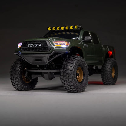 Axial SCX30 Toyota Tacoma TRD Pro 1/30 4X4 Rock Crawler, RTR, Green