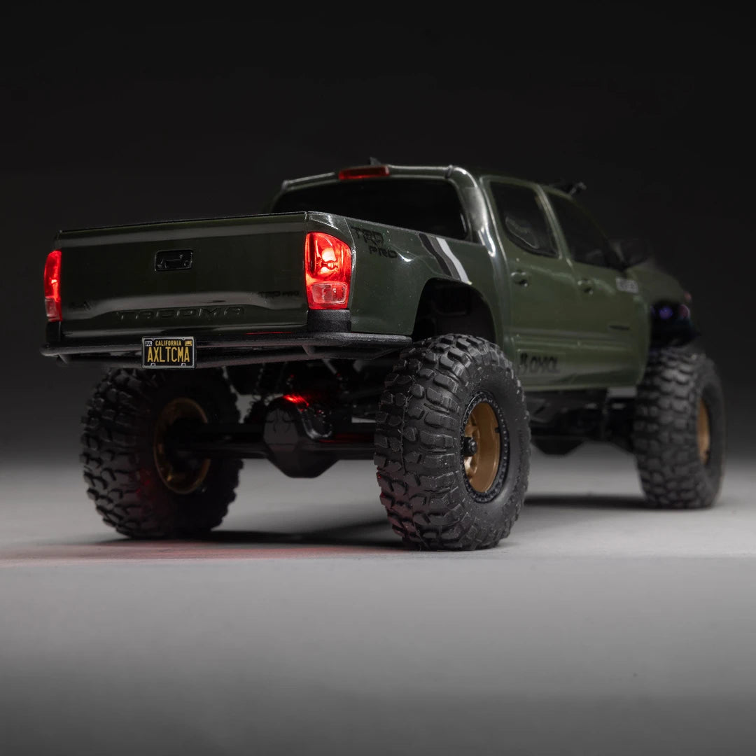 Axial SCX30 Toyota Tacoma TRD Pro 1/30 4X4 Rock Crawler, RTR, Green