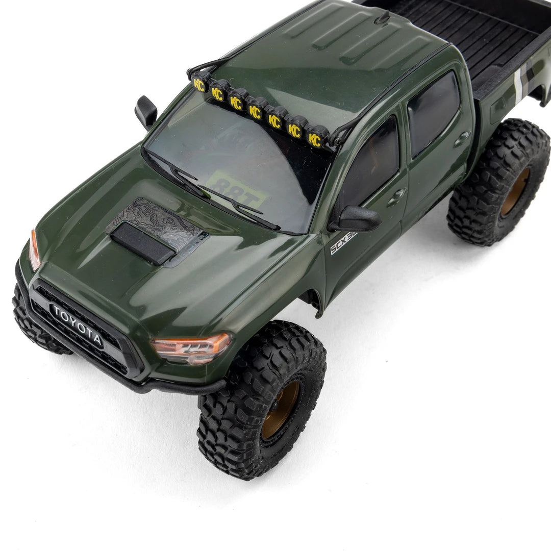Axial SCX30 Toyota Tacoma TRD Pro 1/30 4X4 Rock Crawler, RTR, Green