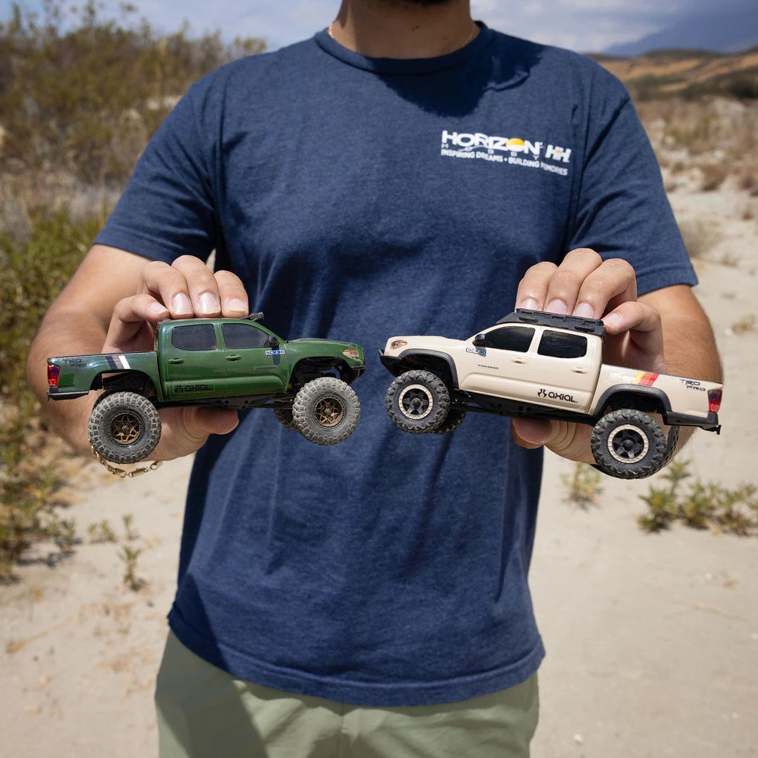 Axial SCX30 Toyota Tacoma TRD Pro 1/30 4X4 Rock Crawler, RTR, Green